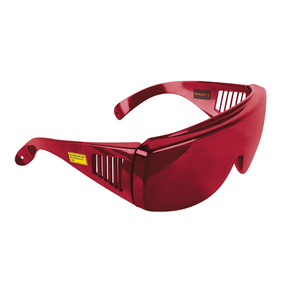 Lentes de seguridad para láser rojo, Truper