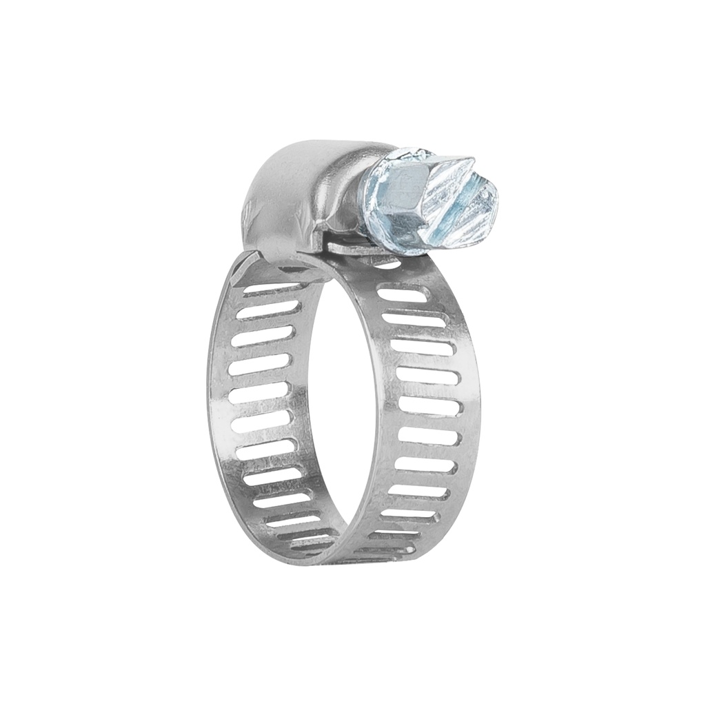 [10031] Bolsa con 4 mini-abrazaderas 6 de acero inoxidable, Truper