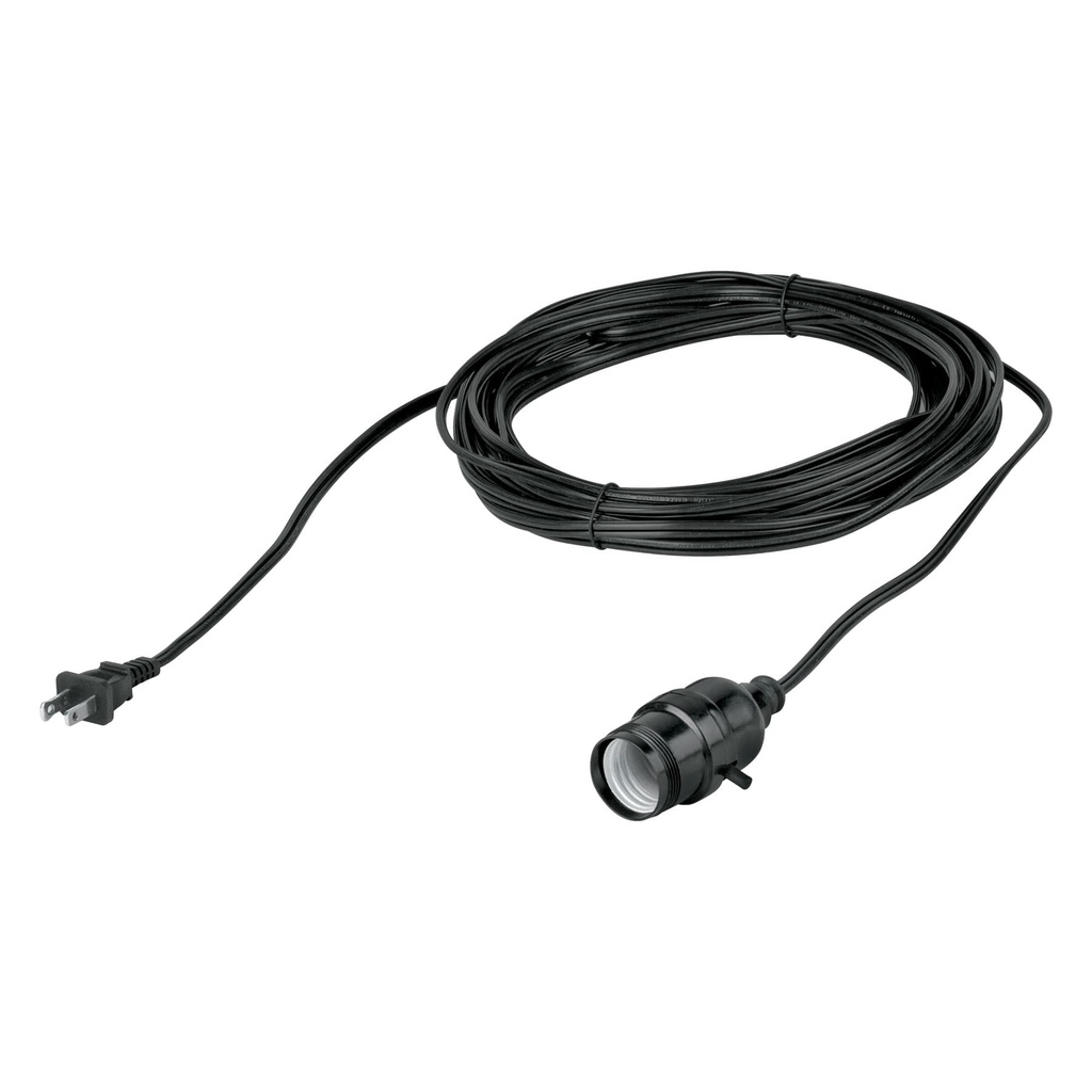 Portalámparas con cable de 10 m, Volteck