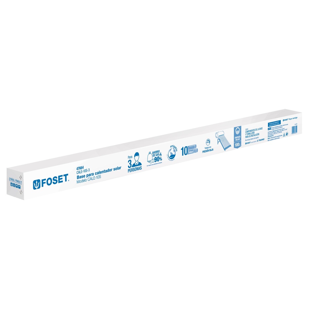 Caja de empaque de repuesto para base CALE-10S, Foset