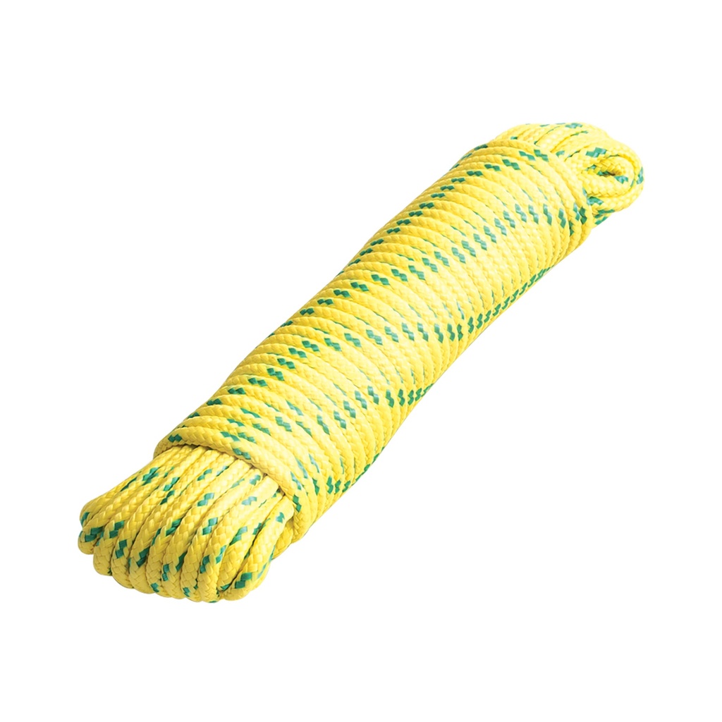 Piola de Polipropileno trenzada, multicolor, 4mm x 15m