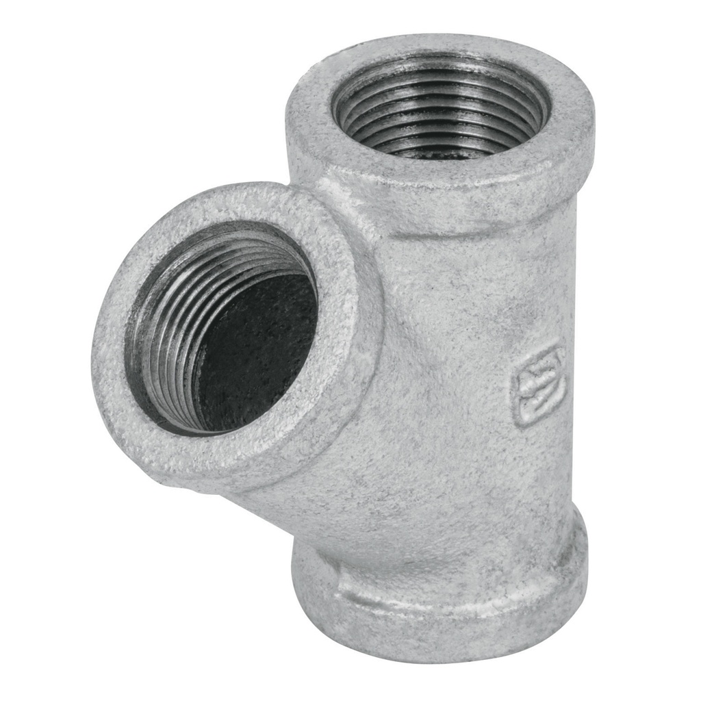 Yee sencilla 3/4' acero galvanizado, Foset