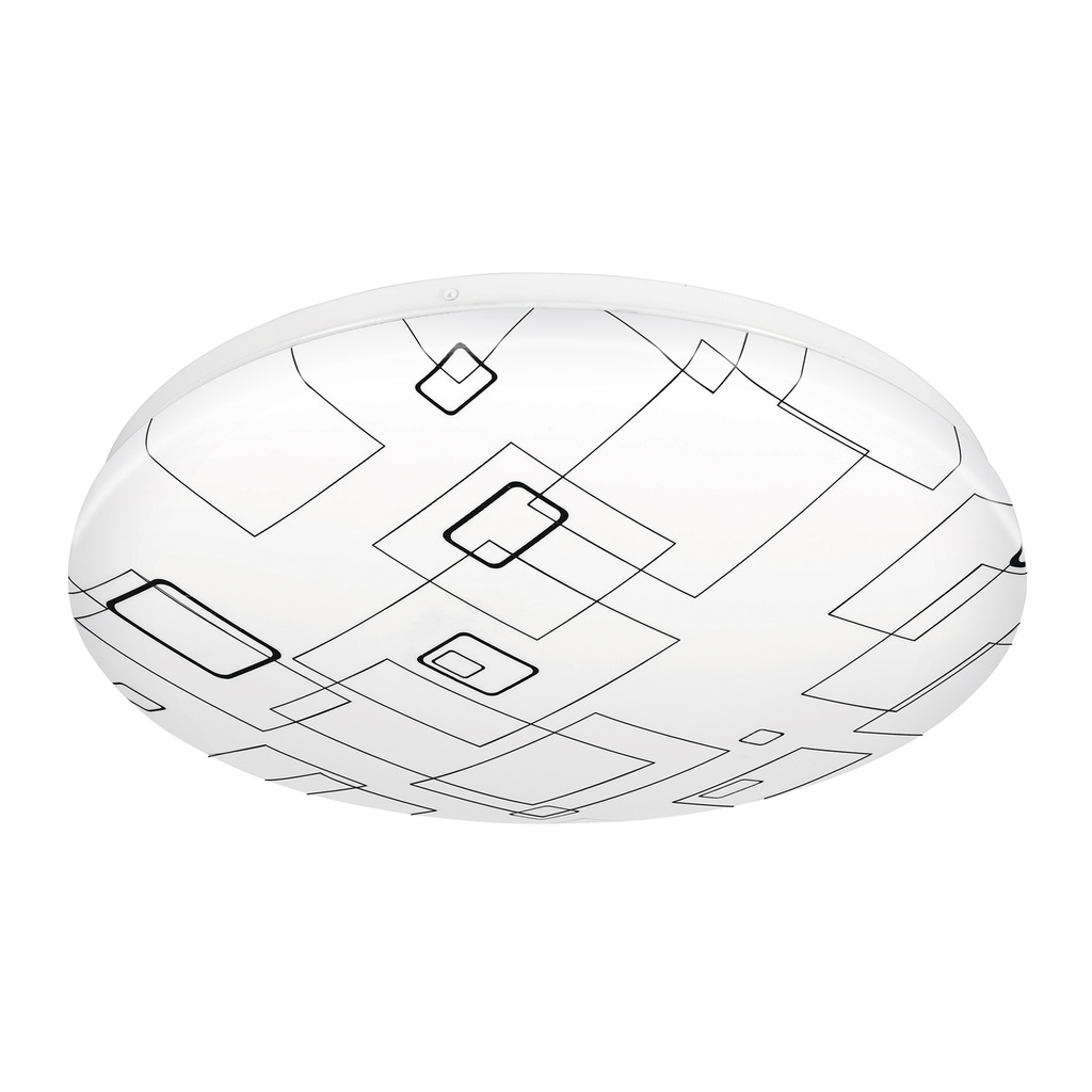 Luminario LED 22 W plafón decorativo cuadros luz día