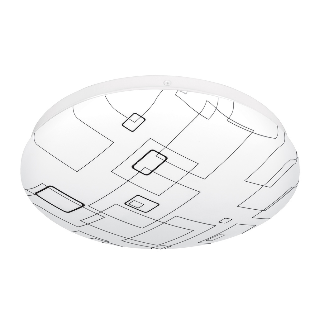 Luminario LED 15 W plafón decorativo cuadros luz día