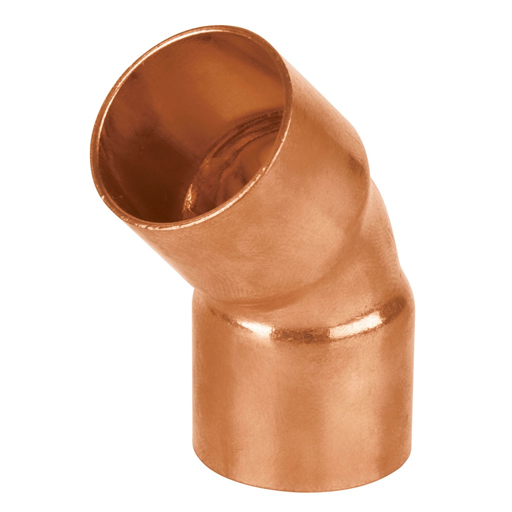 Codo de cobre 45° de 3/4', Foset Basic