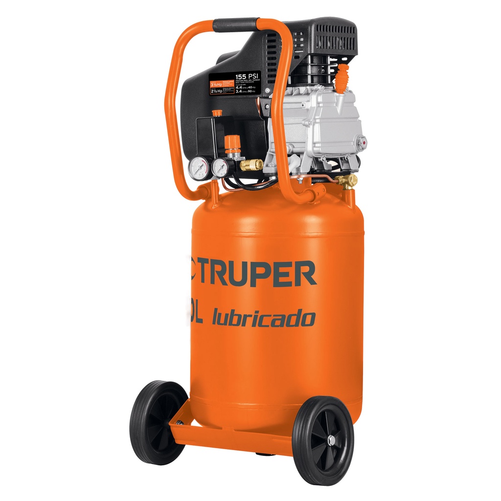 Compresor vertical, 50 L, 3-1/2 Hp (potencia máxima ), 127V