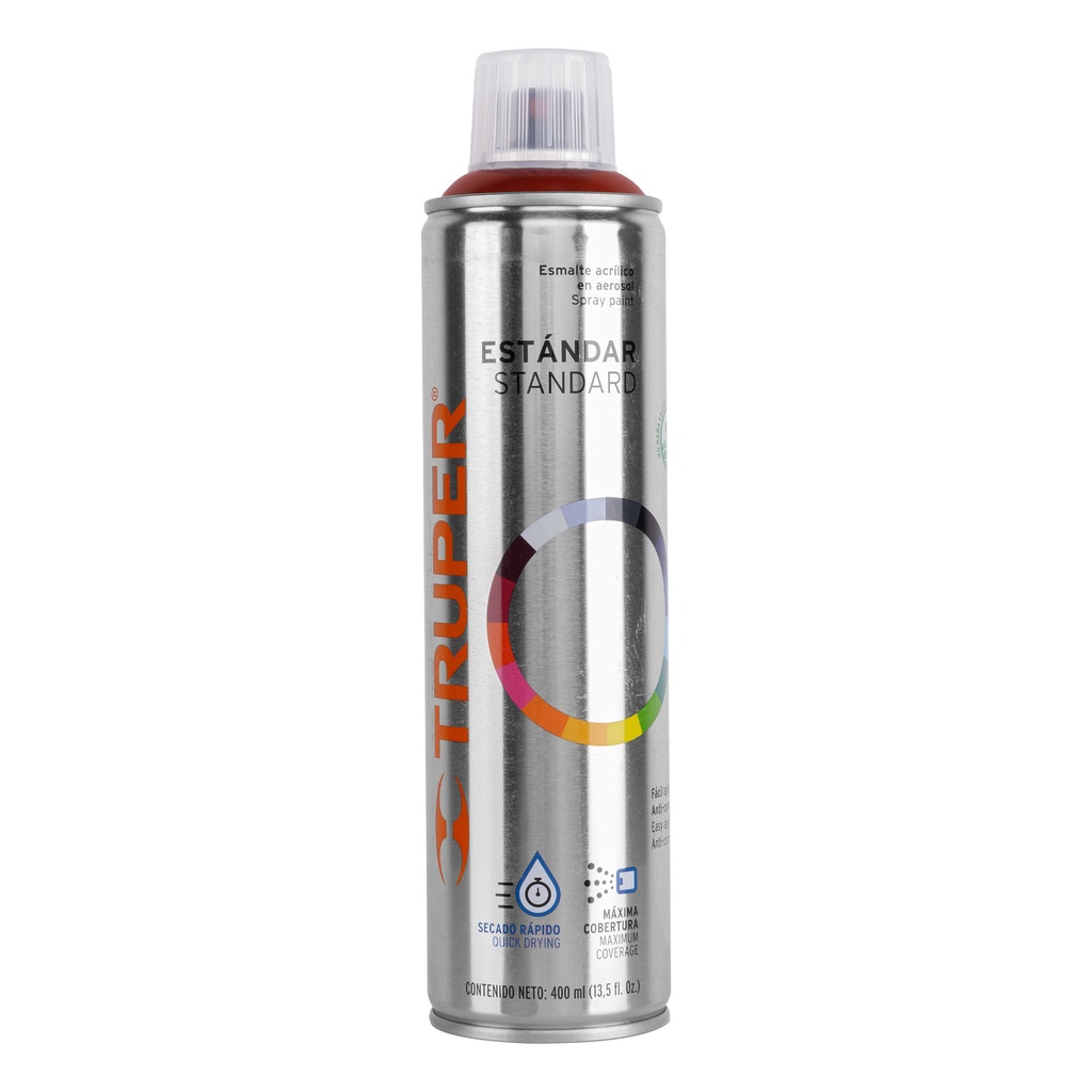 Pintura en aerosol, rojo taxi, bote esbelto, 400 ml