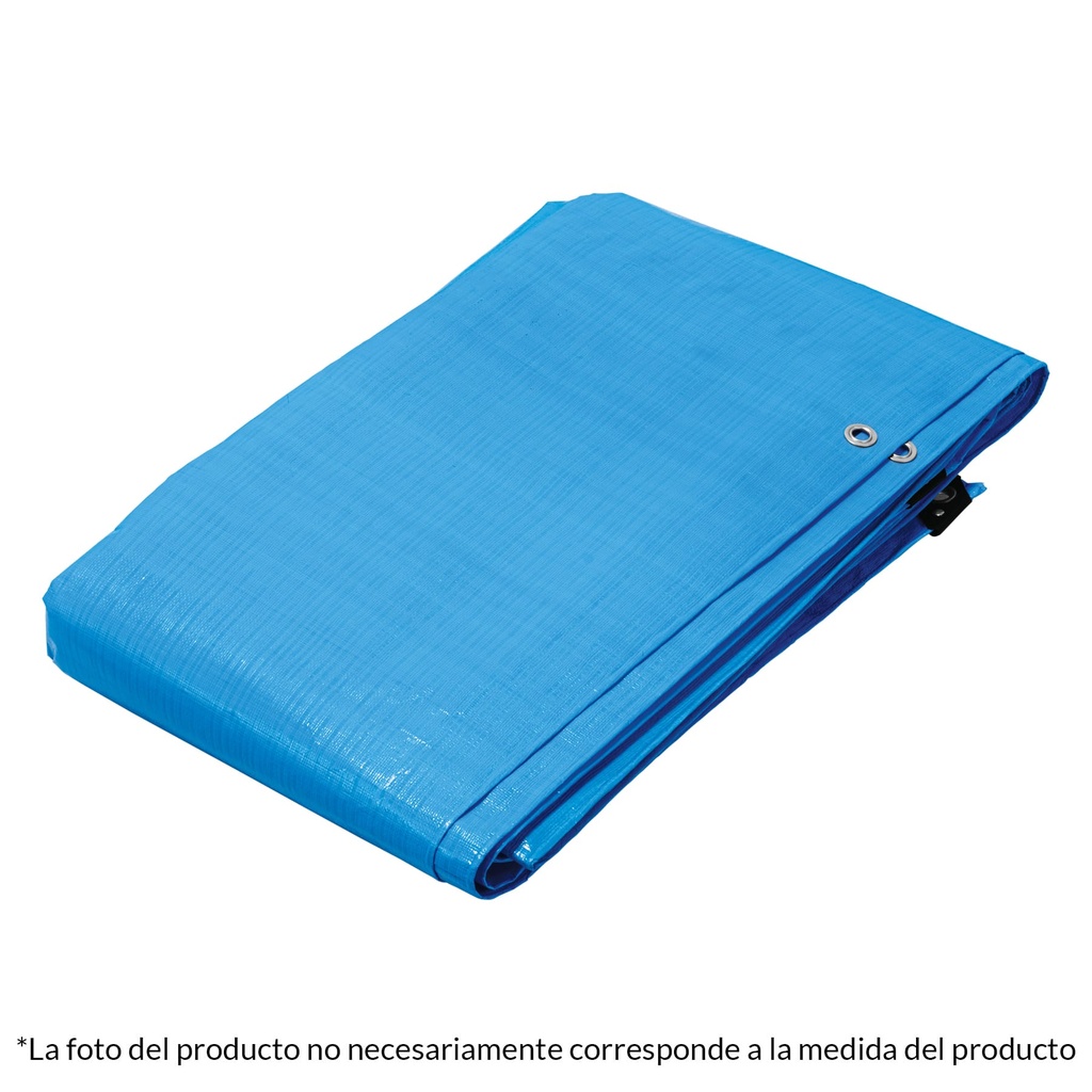 Lona azul reforzada de 3 x 3 m, Truper