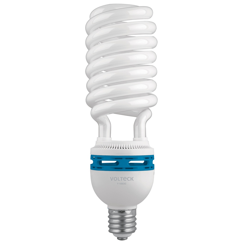 Lámpara espiral 105 W base mogul E39 220 V luz día, caja