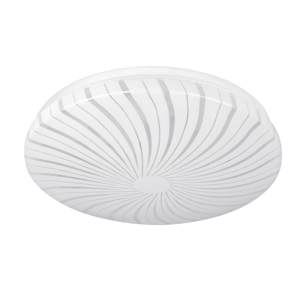Luminario LED 8 W tipo plafón decorativo luz cálida, Volteck