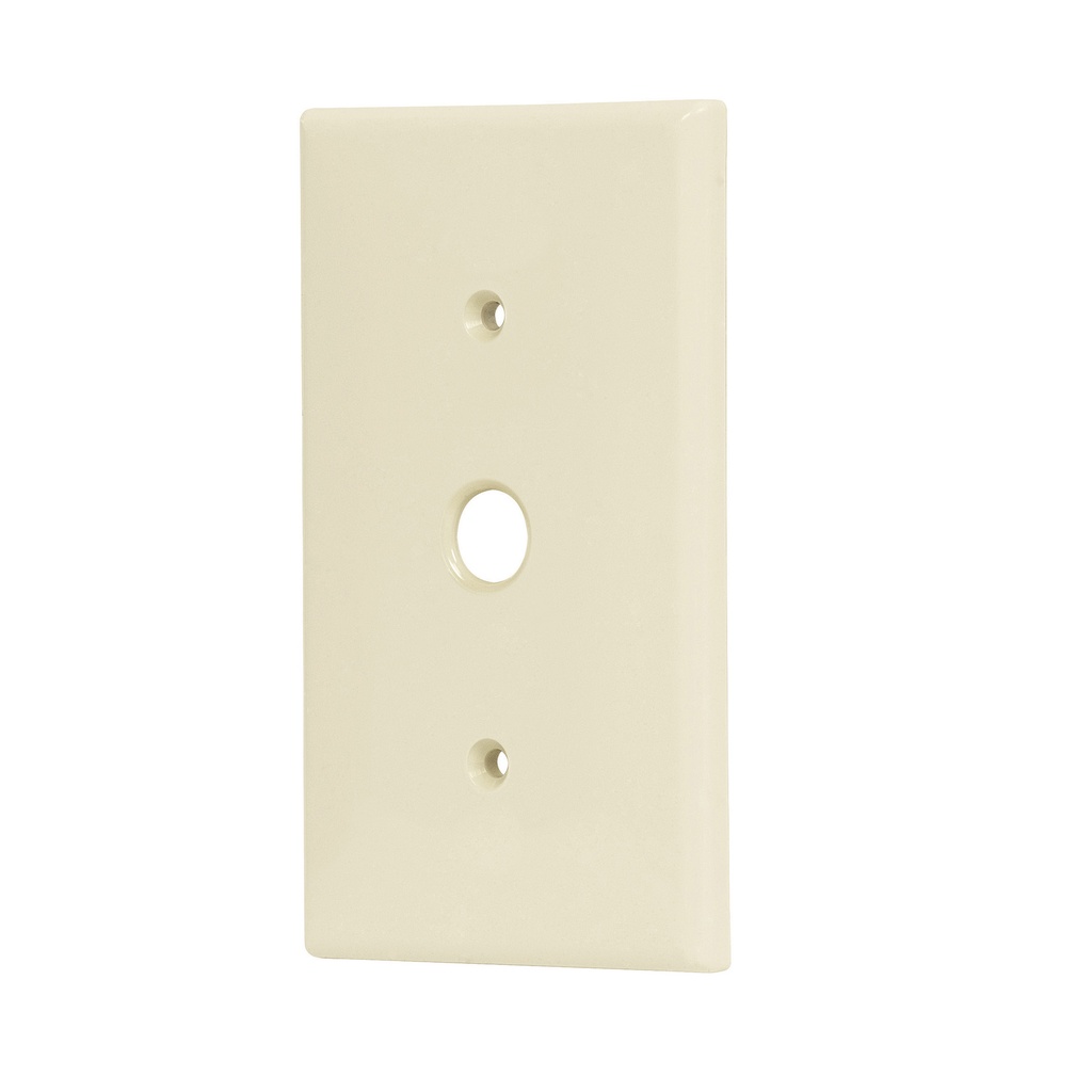 Placa de ABS para atenuador, Standard, marfil, Volteck