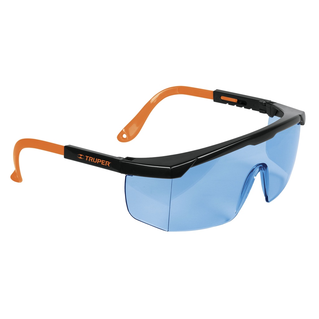 Lentes de seguridad ajustables azules, Truper Classic