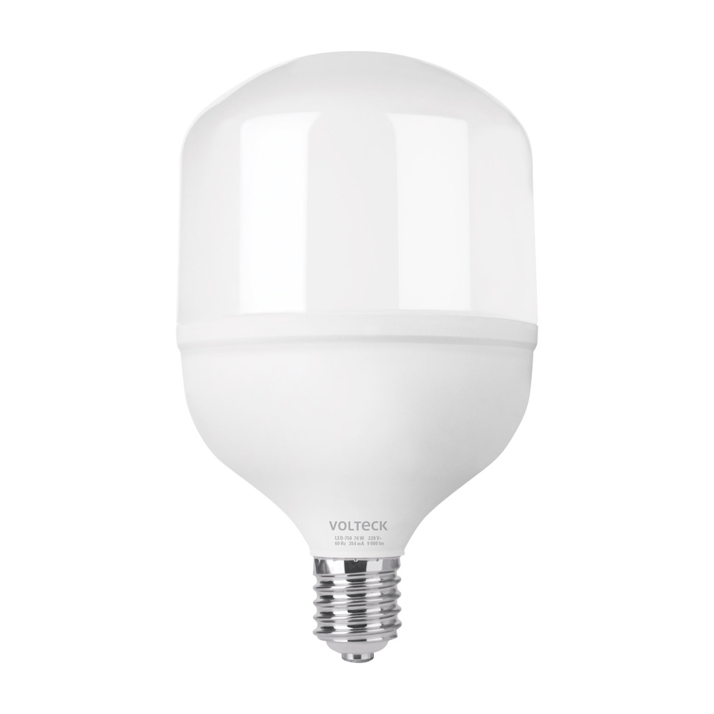 Lámpara LED alta potencia 70 W (equiv. 750 W), luz de día