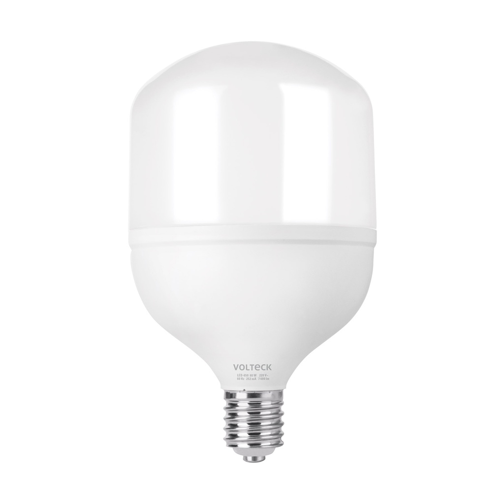 Lámpara LED alta potencia 60 W (equiv. 650 W), luz de día