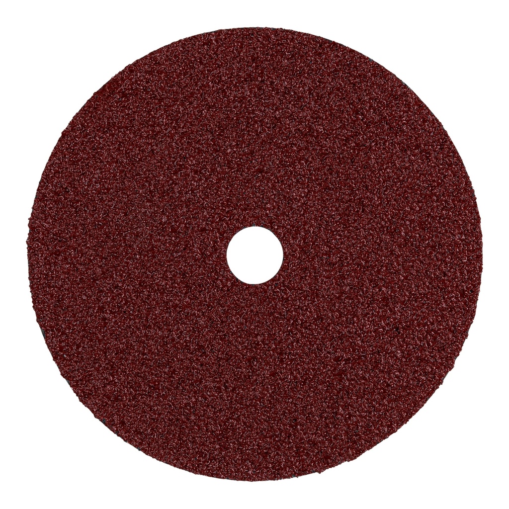 [100160] Disco de lija de 7' con respaldo de fibra, grano 36, Truper
