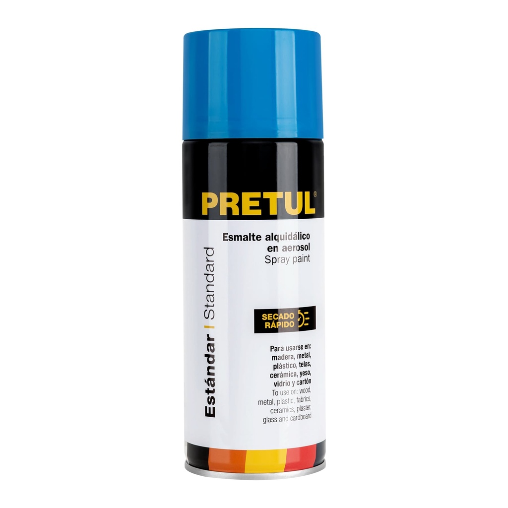 Pintura en aerosol, azul holandés, bote esbelto,400ml,Pretul