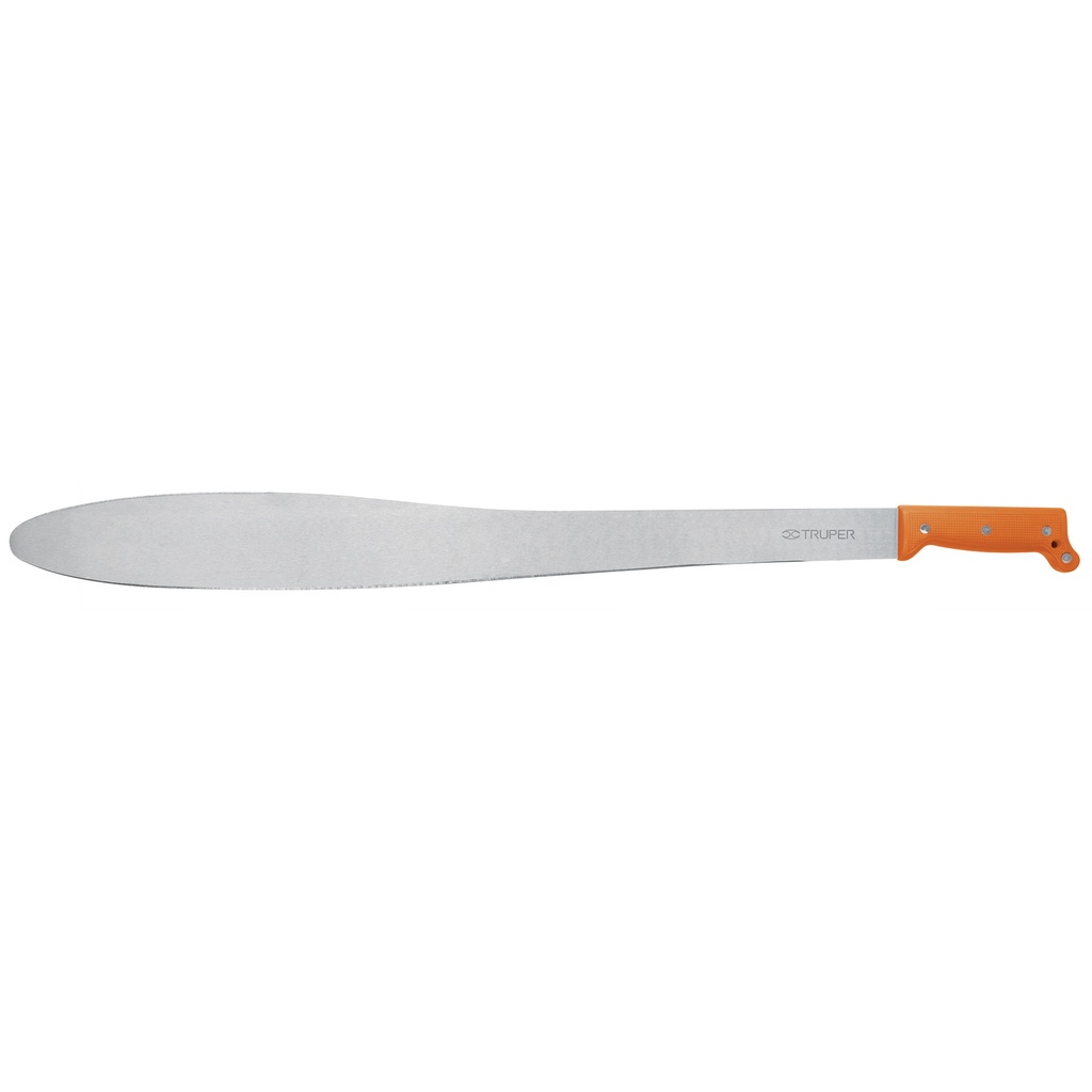 Machete Caguayano 27' cacha naranja remachada, Truper