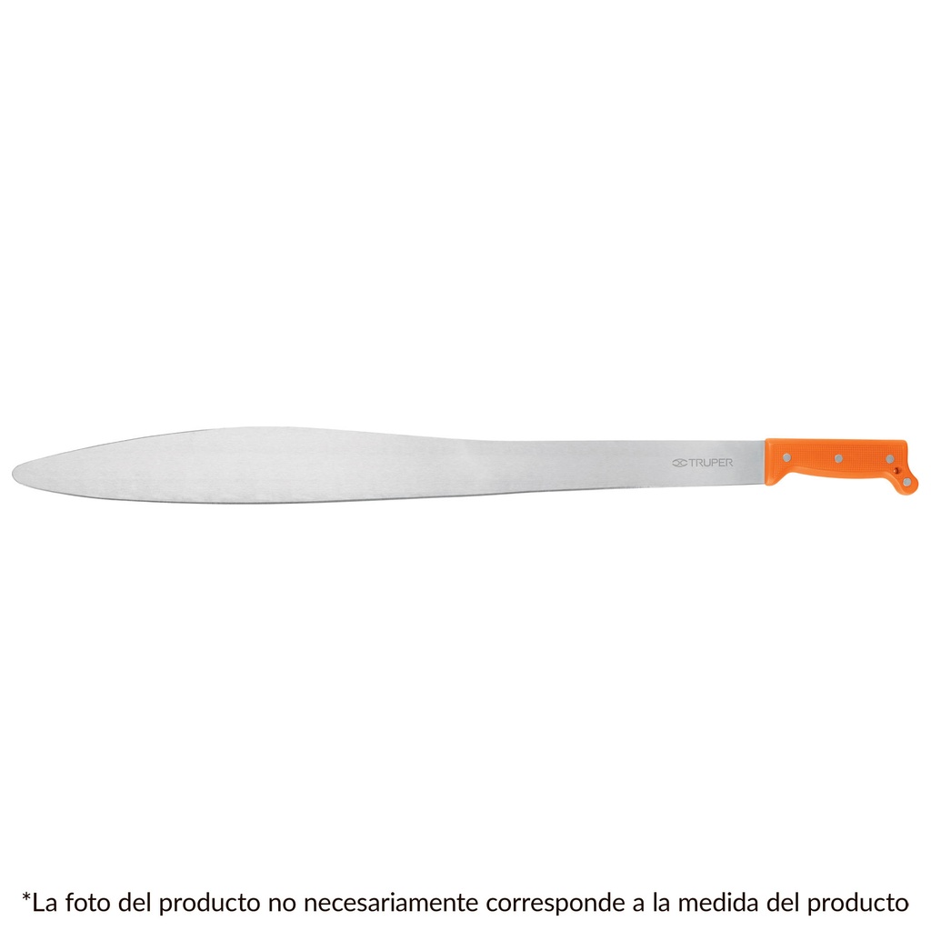 Machete acapulqueño de 22' cacha naranja, Truper