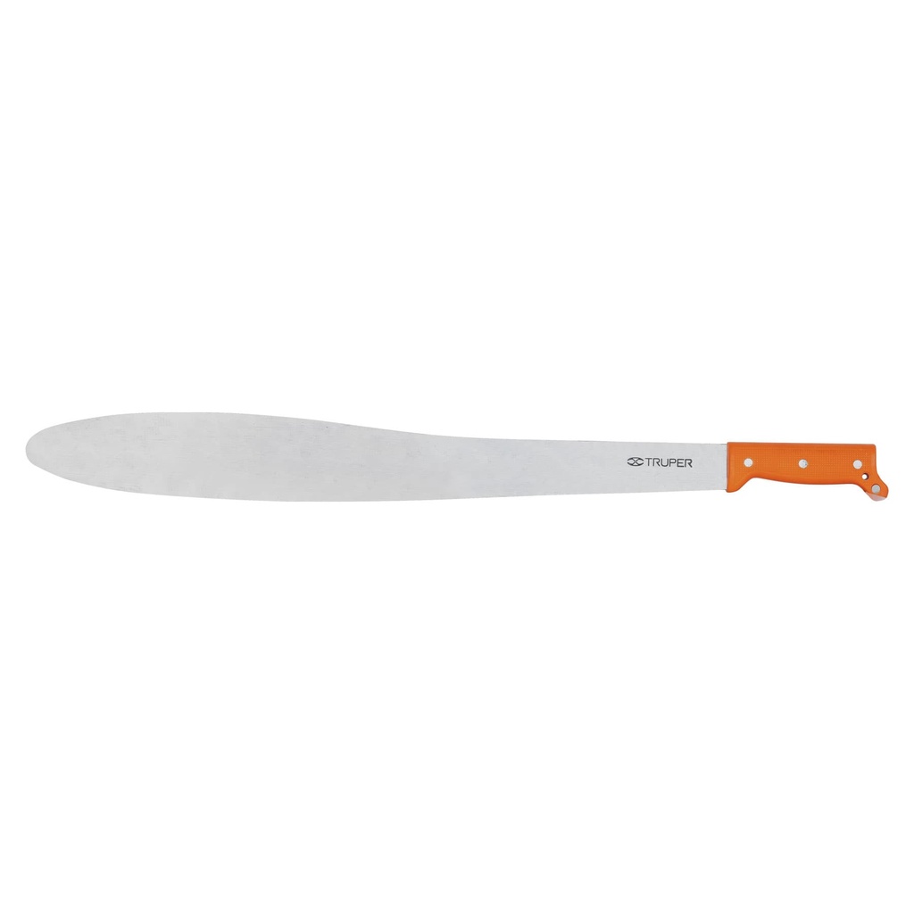 Machete Caguayano 24' cacha naranja remachada, Truper