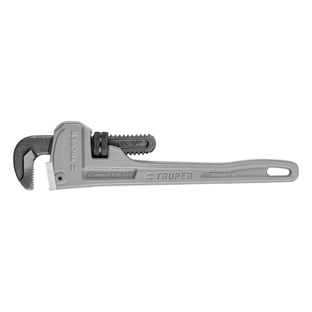 Llave stilson 14' cuerpo de aluminio, Truper