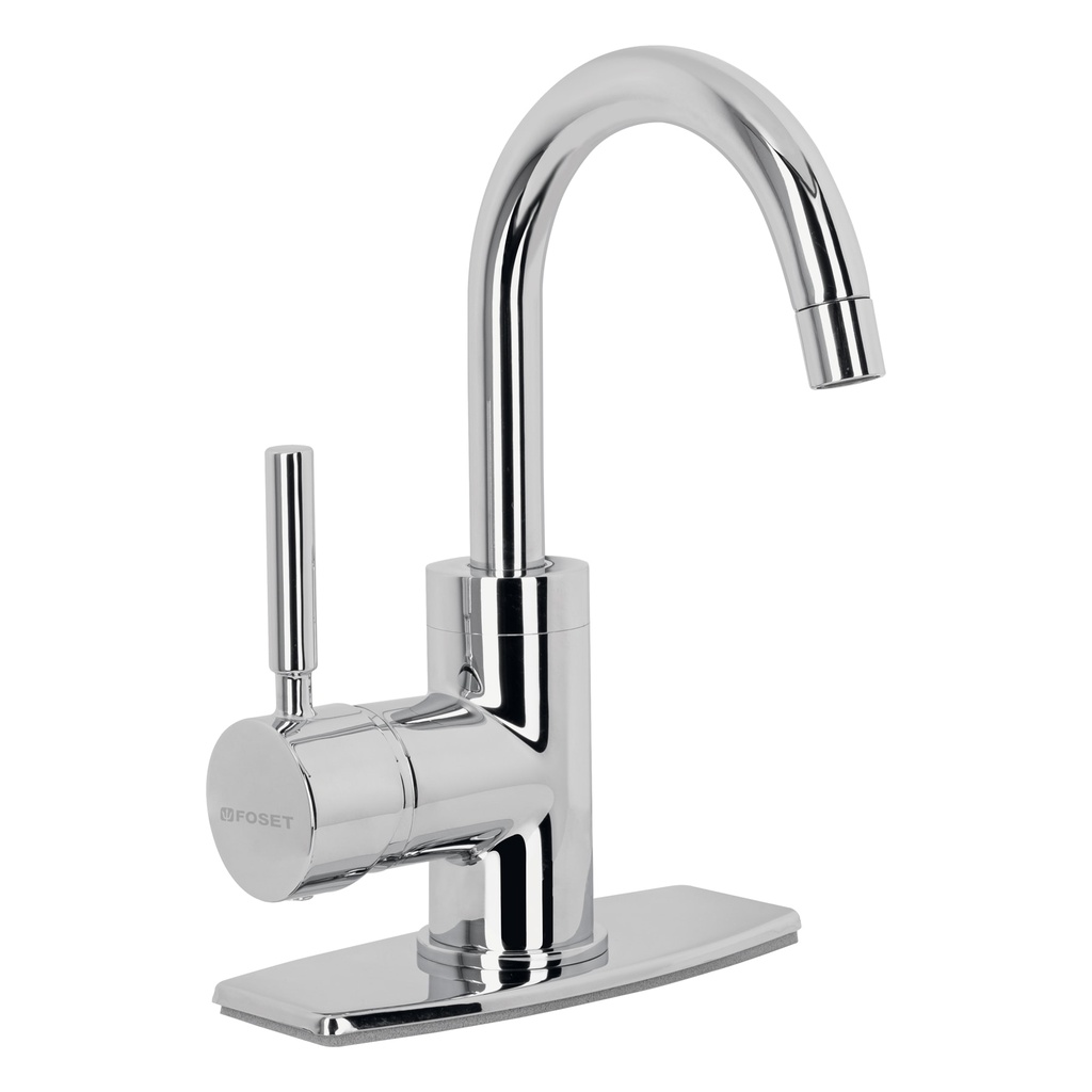 Monomando corto para lavabo, cromo, Foset Tubig