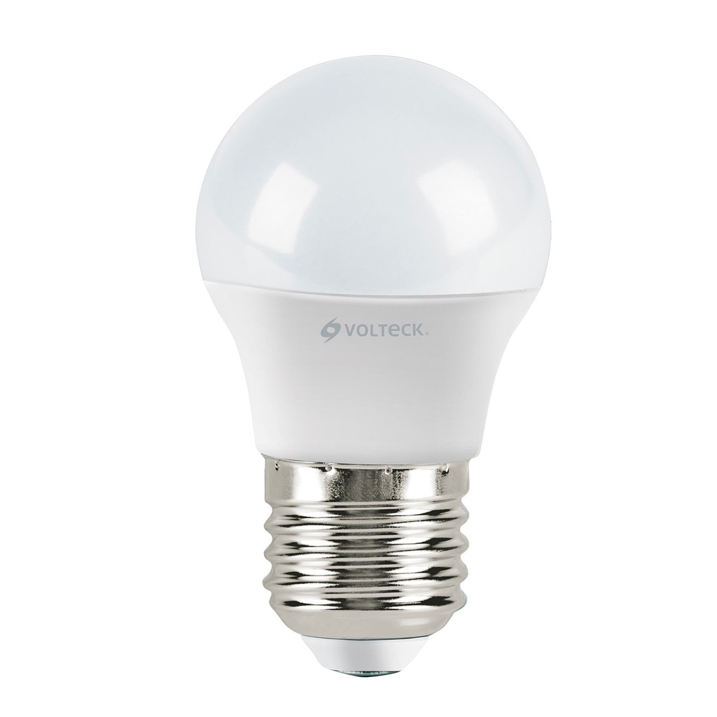 Lámpara LED G45 3 W (equiv. 25 W), luz cálida, blíster