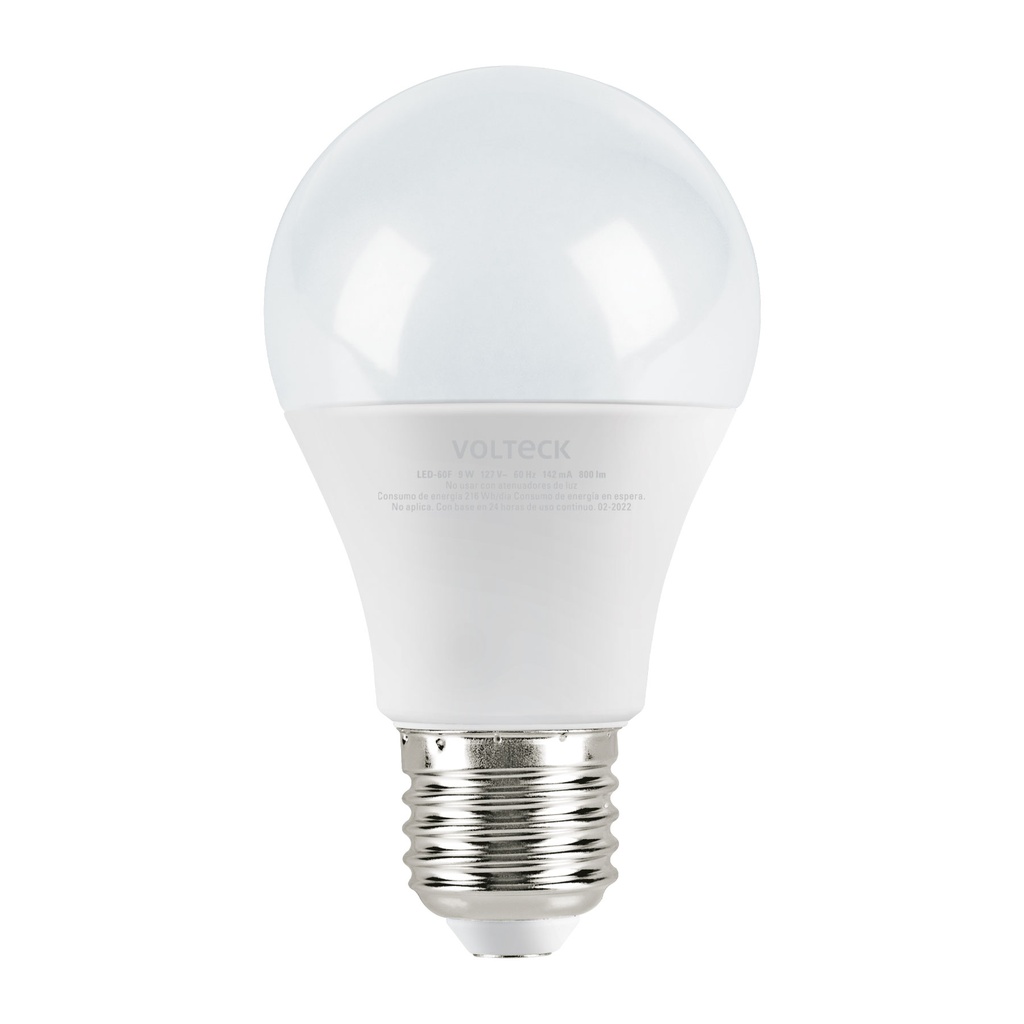 Lámpara LED A19 9 W (equiv. 60 W), luz de día, blíster