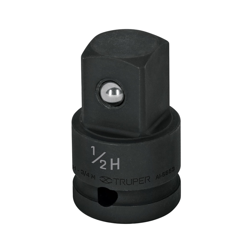 Adaptador de impacto 1/2' (H) x 3/4' (M), Truper