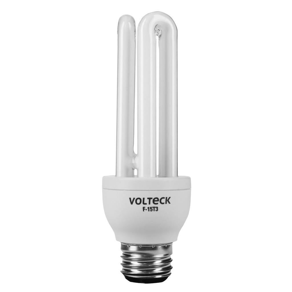 Lámpara triple T3 15 W luz de día en blíster, Volteck