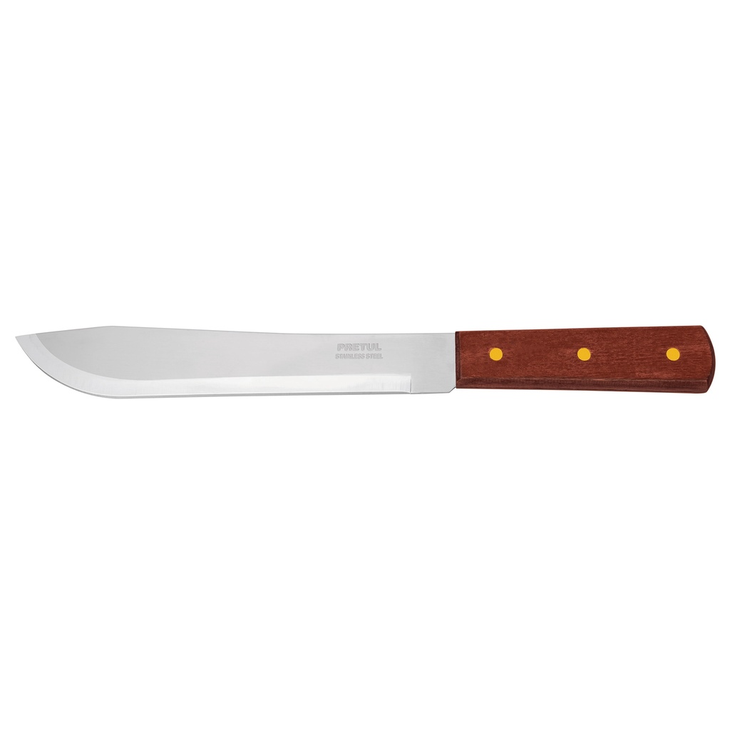 Cuchillo cebollero 8' mango de madera, Pretul