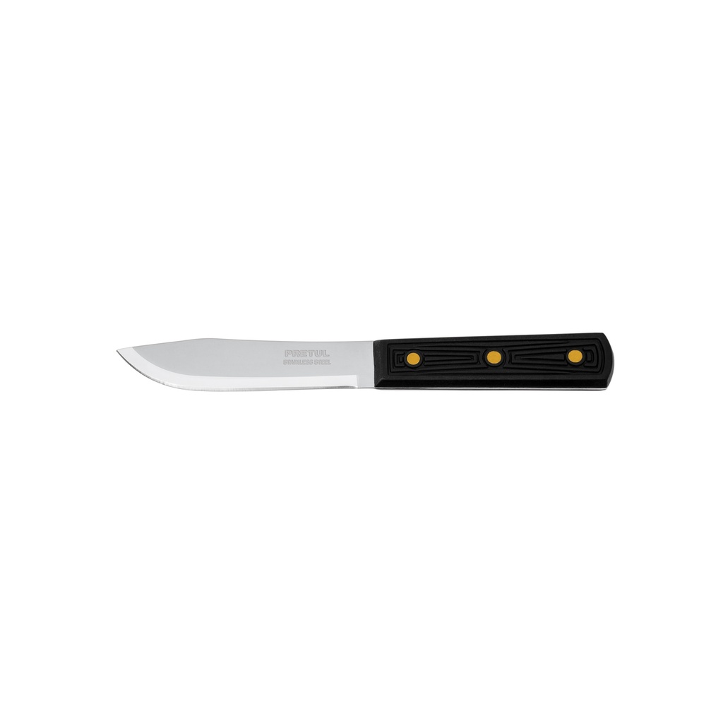 Cuchillo cebollero 5' mango de plástico, Pretul