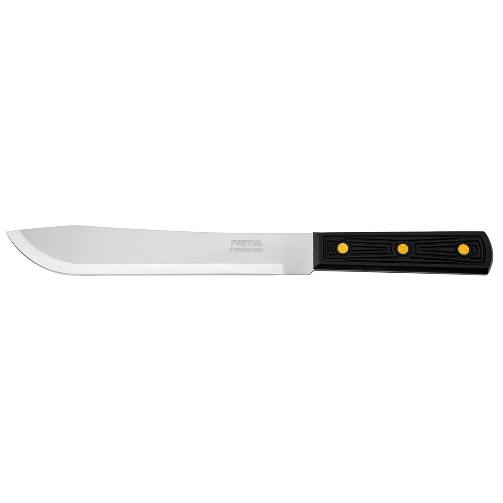 Cuchillo cebollero 8' mango de plástico, Pretul