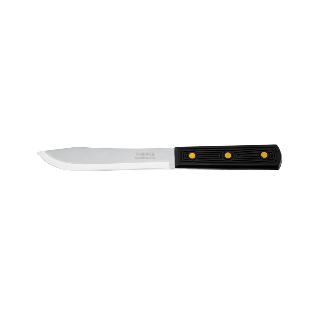 Cuchillo cebollero 6' mango de plástico, Pretul