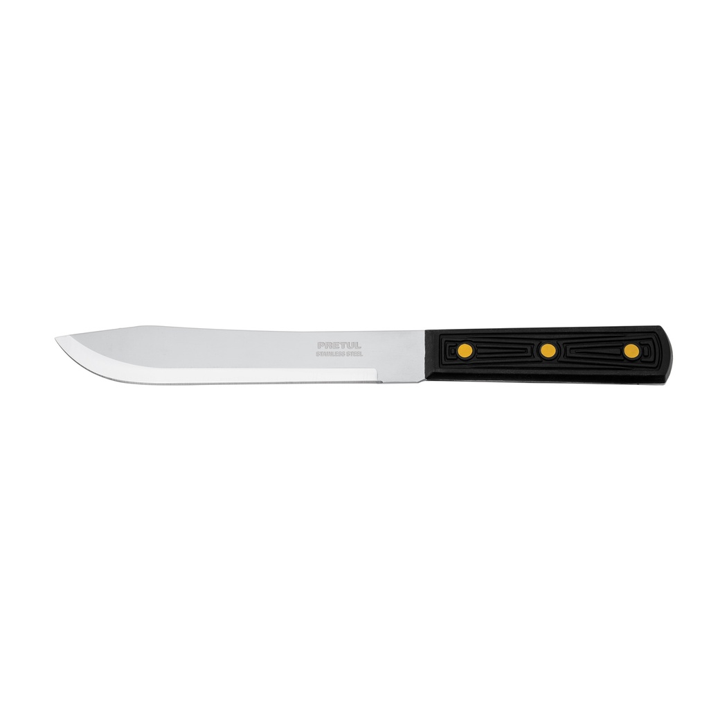 Cuchillo cebollero 7' mango de plástico, Pretul