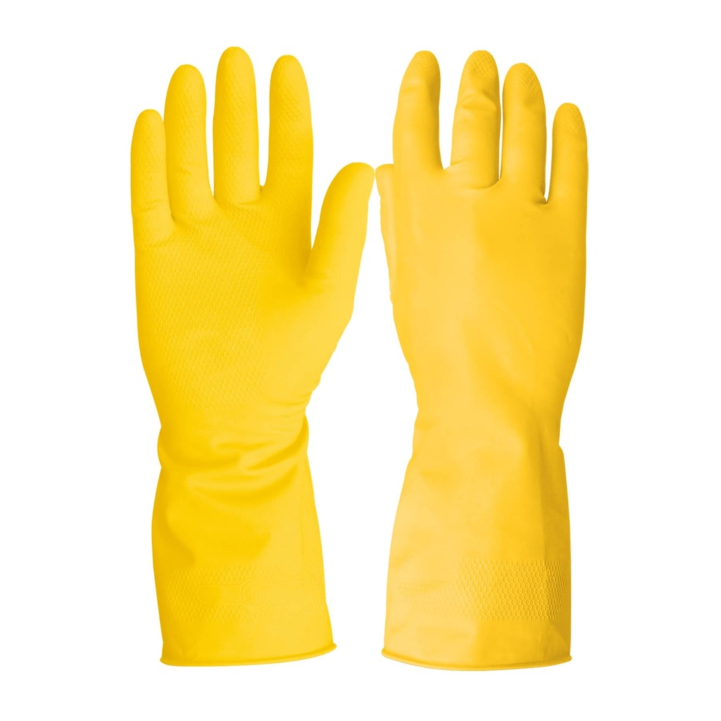 Guantes de látex para limpieza, grandes, Pretul