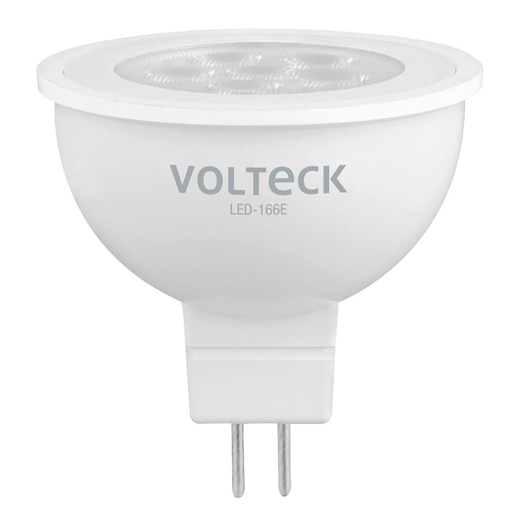 Lámpara de LED 6 W tipo MR 16 base GU5.3 luz de día, blíster
