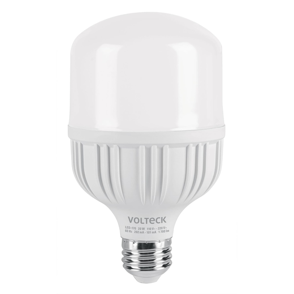 Lámpara LED alta potencia 20 W (equiv. 170 W), luz de día