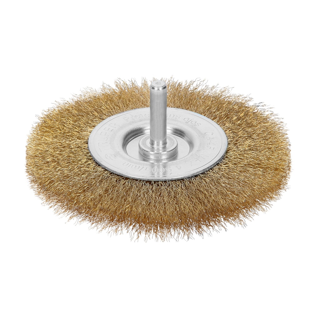 Carda circular 4' alambre fino para taladro, Truper