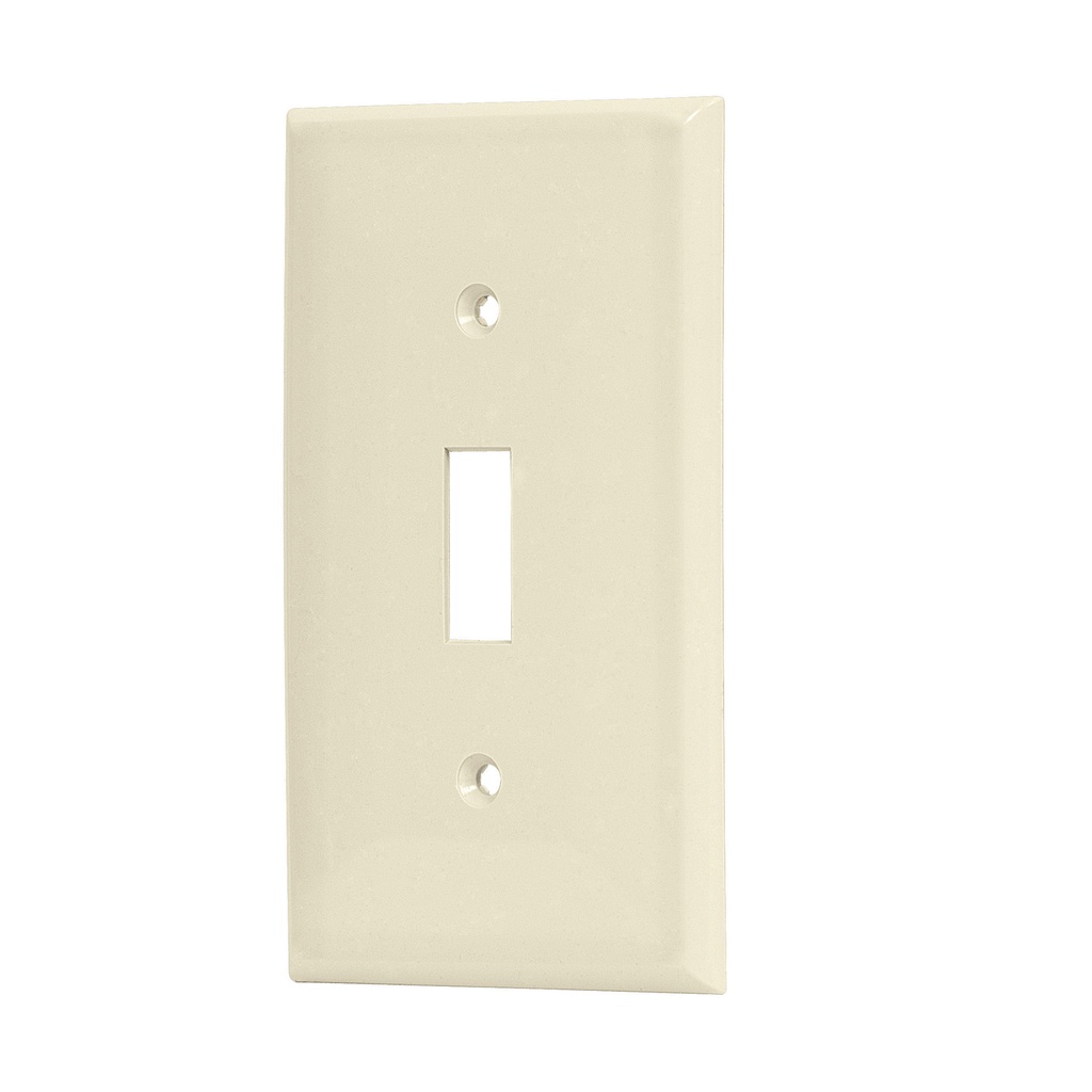 Placa de ABS para interruptor vertical, Standard, marfil