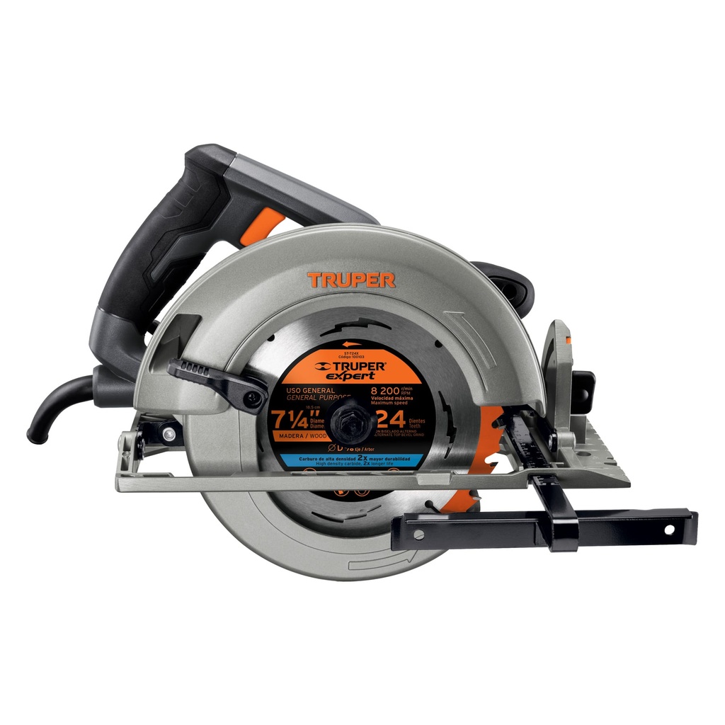 Sierra circular 7-1/4' 1800 W, industrial, Truper