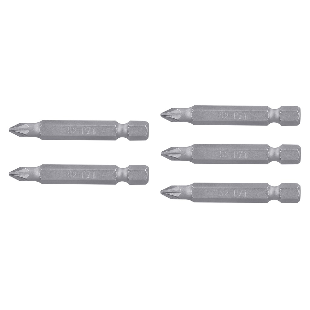 [12161] Estuche con 5 puntas pozidriv PZ1 largo 2', Truper Expert