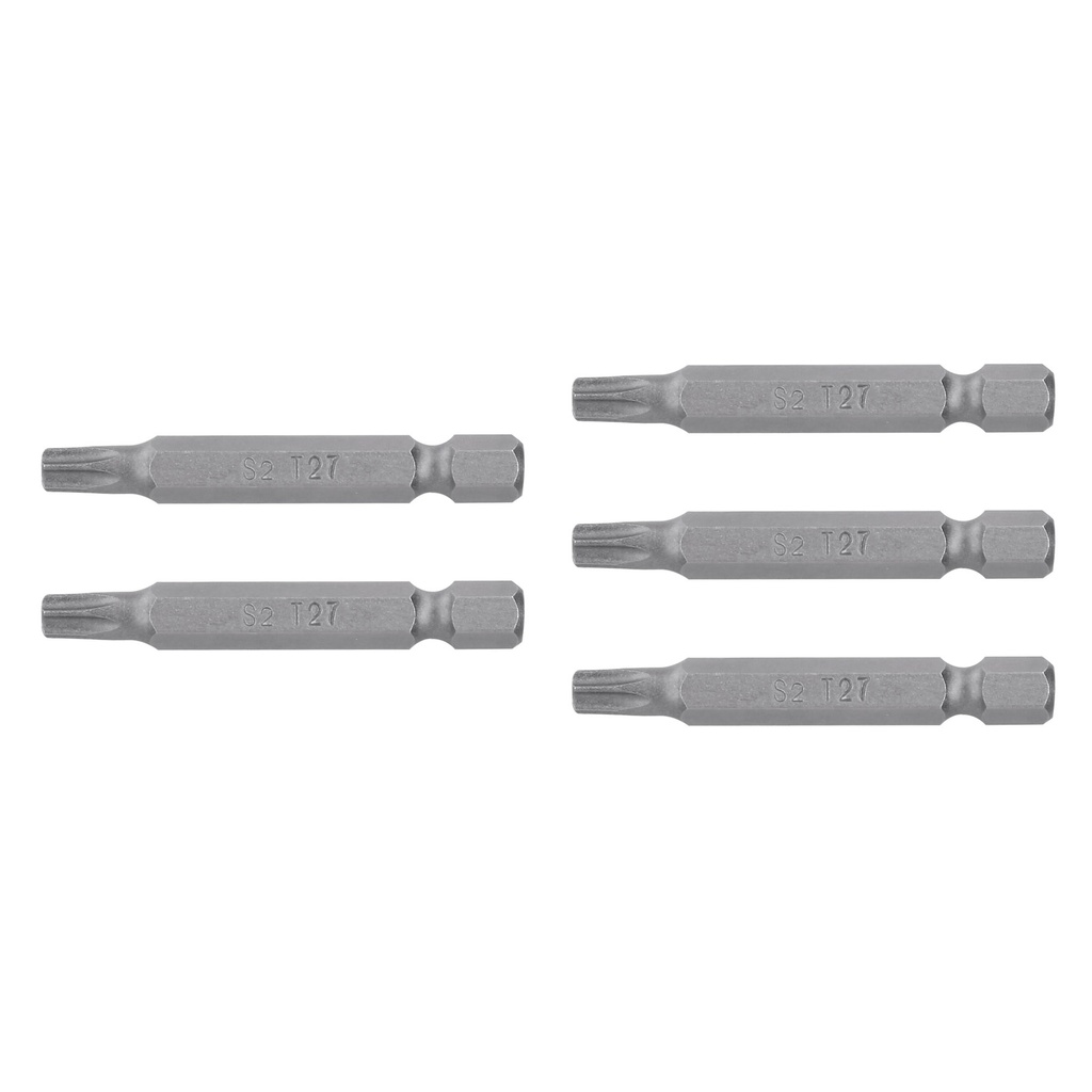 [12260] Estuche con 5 puntas torx T27 largo 2', Truper Expert