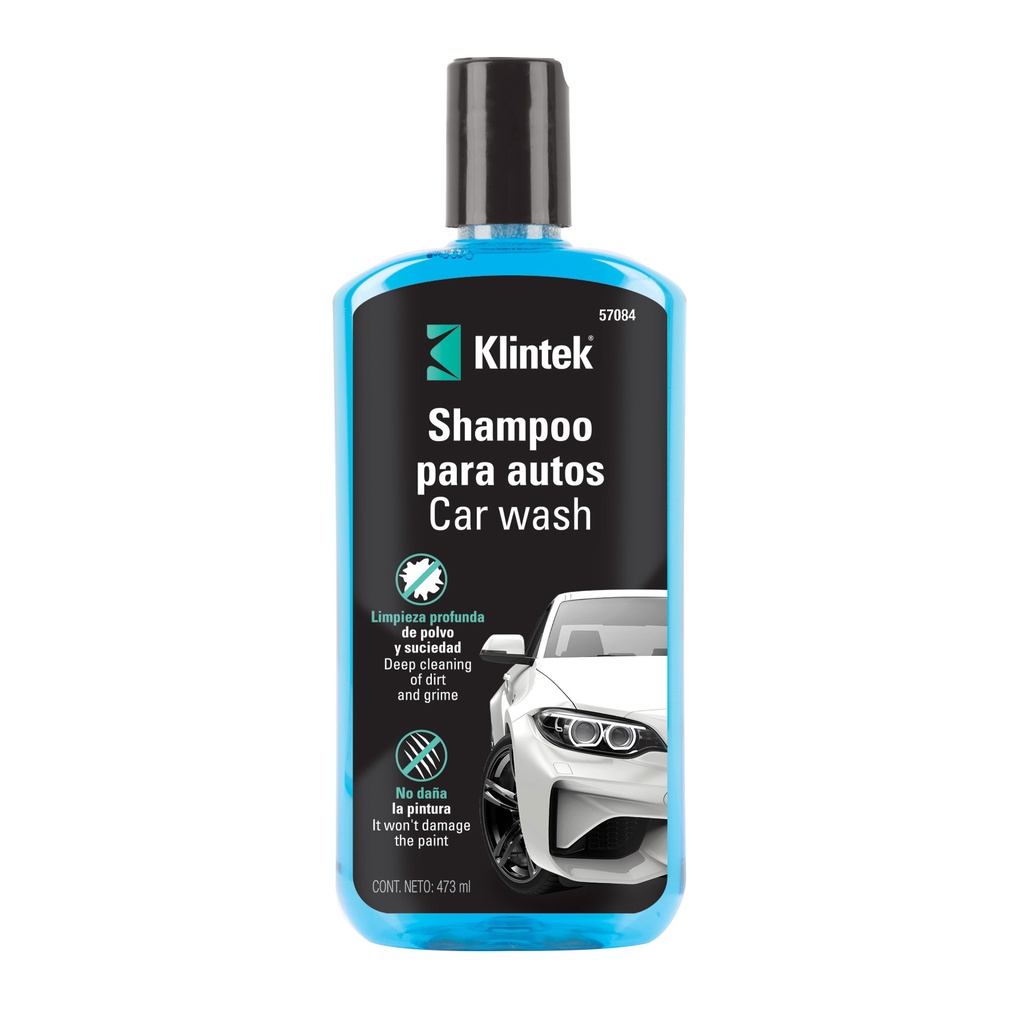 Shampoo para auto, 473 ml, Klintek