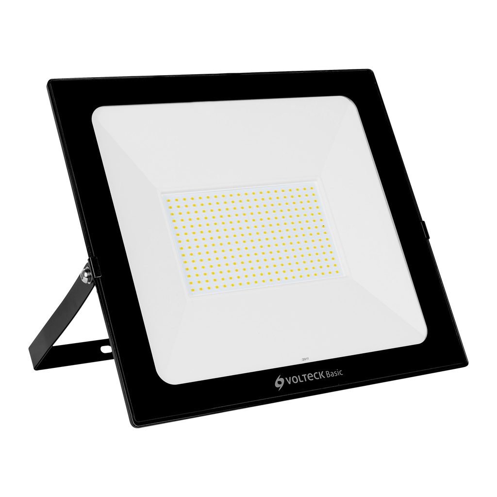 Reflector ultra delgado LED 200 W luz de día, Volteck Basic