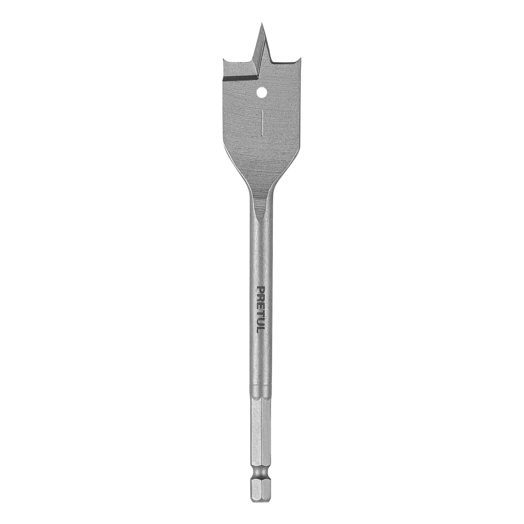 Broca plana de manita 1' para madera, Pretul