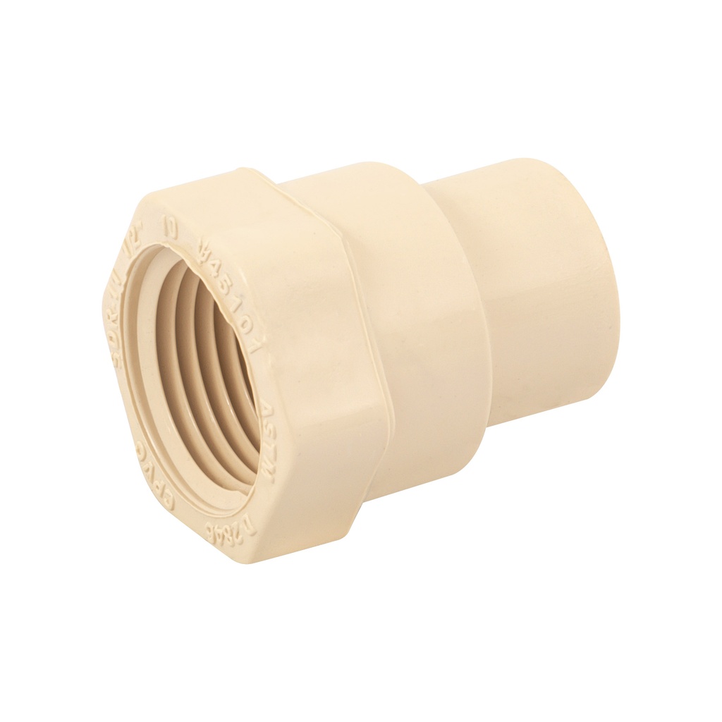 Conector hembra de CPVC 1/2', Foset