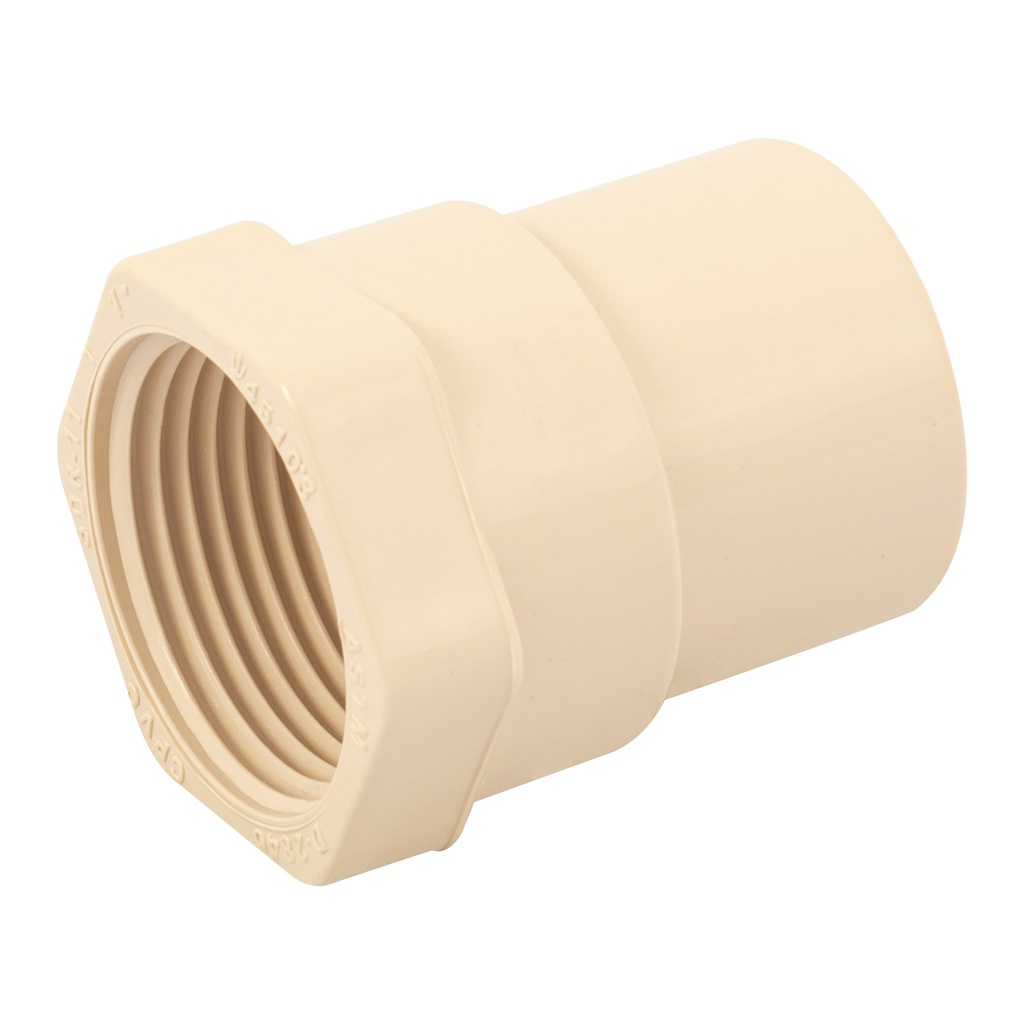 Conector hembra de CPVC 1', Foset