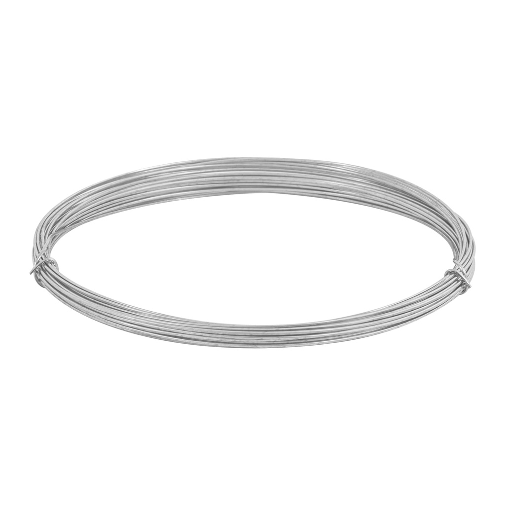 [45115] Rollo de 30 g de alambre galvanizado calibre 20, en bolsa