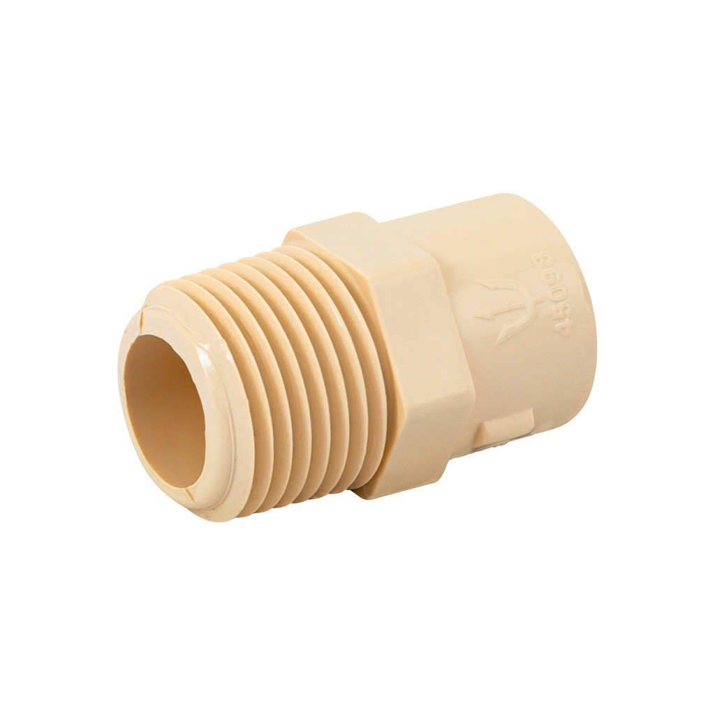 Conector macho de CPVC 1/2', Foset