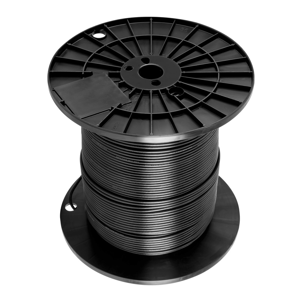 Metro de cable coaxial RG59 en carrete de 500 m, Volteck